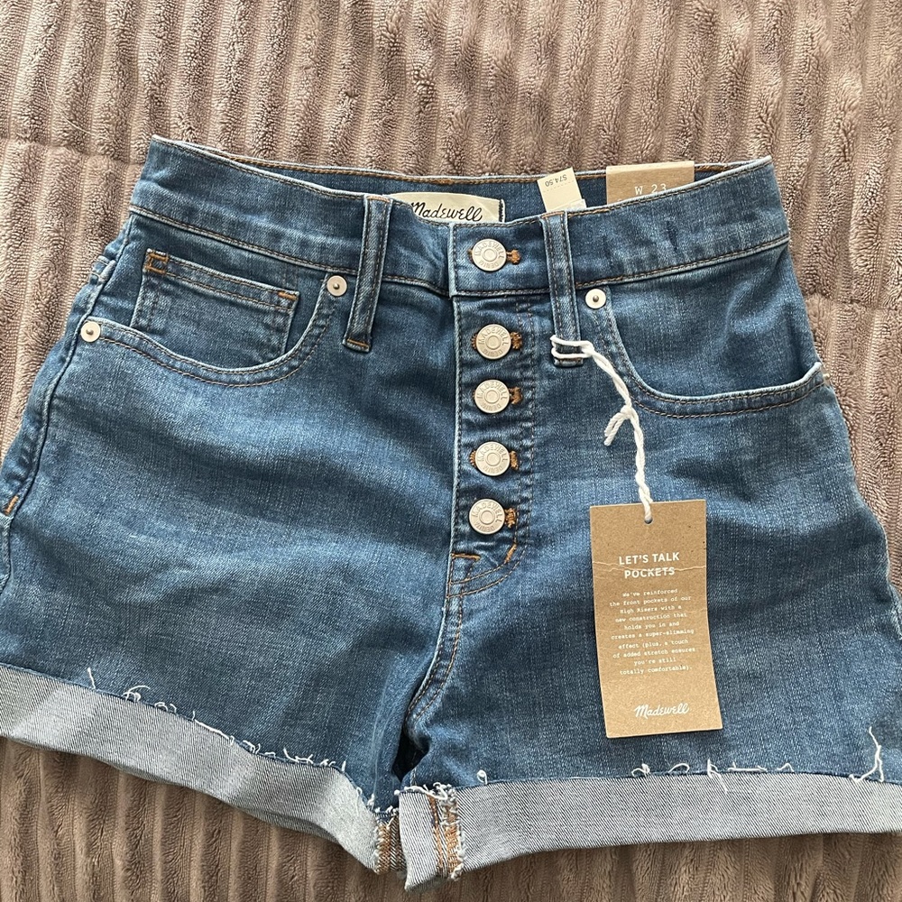 Madewell High waisted Shorts